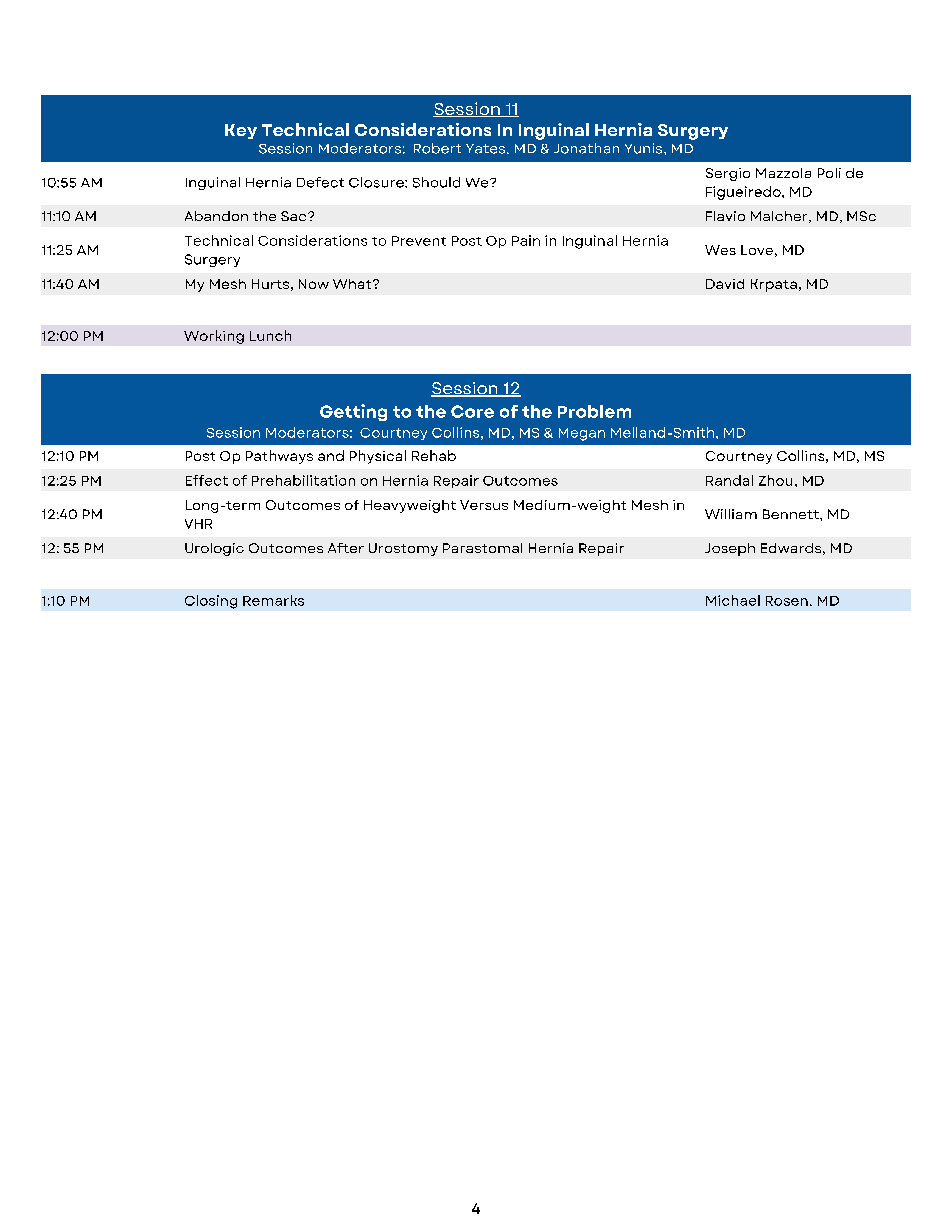 2026 QI Summit Program Page 4